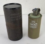 Vietnam Green M18 Smoke Grenade
