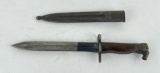 Swedish Wood Handled Model 1896 Bayonet