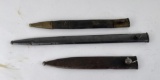 Group of Bayonet Scabbards