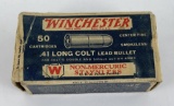 Winchester .41 Long Colt Ammo Box
