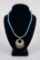 Navajo Sterling Silver Turquoise Necklace