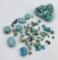 Group of Turquoise and Howlite Beads