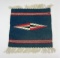 Vintage Chimayo Indian Throw Rug