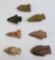 Ancient Indian Artifact Arrowheads Points