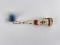 Plains Native American Indian Quilled Awl Case