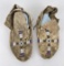 Antique Sioux Indian Beaded Moccasins