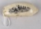 Antique Eskimo Inuit Scrimshaw Whale Tooth