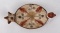 Pre Columbian Polychrome Bird Dish