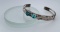 Navajo Sterling Silver Turquoise Bracelet