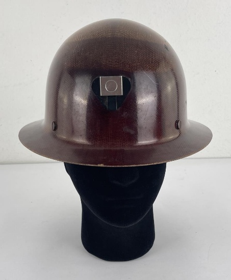 MSA Fiberglass Miners Hardhat Helmet