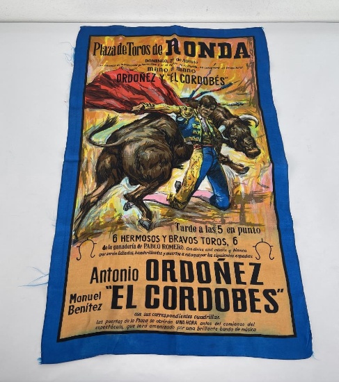1950s Mexican Bullfighting Scarf