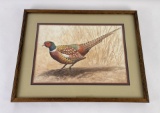 Joseph Thornbrugh Montana Pheasant Watercolor