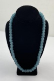 Antique Blue Glass Indian Trade Beads