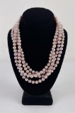 Pink South Pacific Pearl Necklace