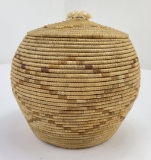 Antique Alaskan Eskimo Basket