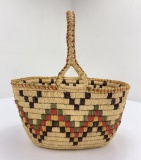 Pima Papago Indian Gathering Basket