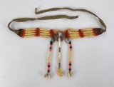 Native American Indian Hair Pipe Choker Necklace