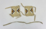 Native American Plains Indian Quilled Cuffs