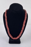 Antique Brick Red Indian Trade Beads