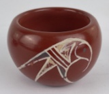 San Ildefonso Pueblo Pottery Vase Pot