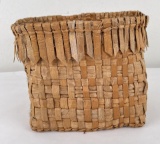 Northwest Coast Haida Indian Cedar Bark Basket