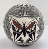 Acoma Pueblo Indian Pottery Pot Vase