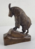 John Louis Clarke Bronze Mountain Goat Montana