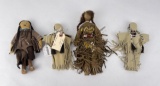 Group of Plains Indian Made Dolls