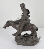 RJ Moore Chalkware Horse Sculpture