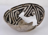 Ancient Mimbres Anasazi Pottery Indian Pot Bowl