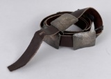 Navajo Hand Hammered Silver Concho Belt