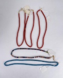 Group of Snake Interlocking Indian Trade Beads