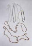 Collection of Indian Trade Bead Necklaces