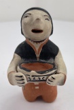 Cochiti Pueblo Indian Pottery Figurine
