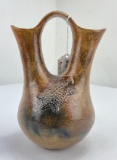 Navajo Indian Pottery Wedding Vase