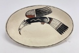 Acoma Pueblo Indian Pottery Plate