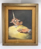 George McKee Cochran Navajo Jewelry Maker Painting