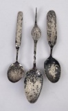 Northwest Coast Tlingit Haida Sterling Spoons