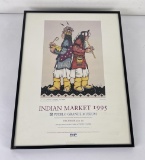 Douglas Miles Indian Market 1995 Museum Poster
