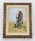 Ace Powell Montana Oil on Canvas Painting