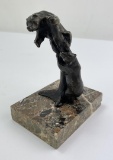 Siegfried Puchta Climbing Bears Bronze