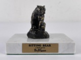 Philip R Goodwin Sitting Bear Bronze