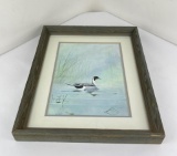 Ron Jenkins Montana Watercolor Duck Painting