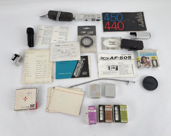 Minox B Spy Camera and Accessories