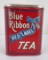 Blue Ribbon Red Label Tea Tin Can