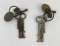 Antique Montana State Prison Cell Keys