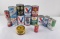 Collection of Oil Cans Shell Valvoline Conoco 66
