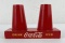 Coca Cola Fountain Service Wood Cup Stand