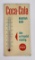 German Coca Cola Cardboard Thermometer