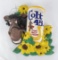 Colt 45 Chalkware Beer Sign